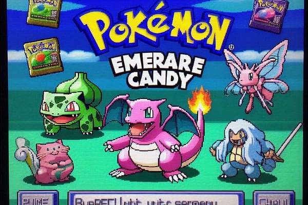 pokemon emerald rare candy cheat